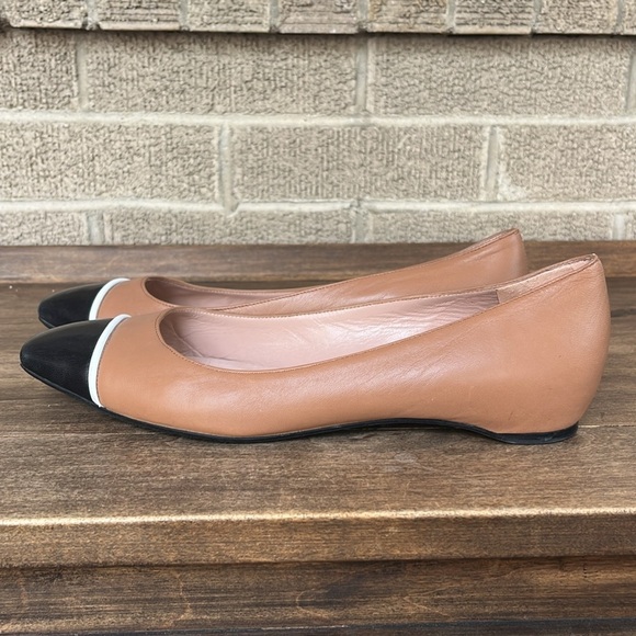 Stuart Weitzman Leather Flats Size 7.5 - Picture 4 of 13